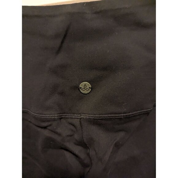 Prana Black Leggings With Side Eyelet Detailing Small Yoga Activewear - Picture 4 of 5